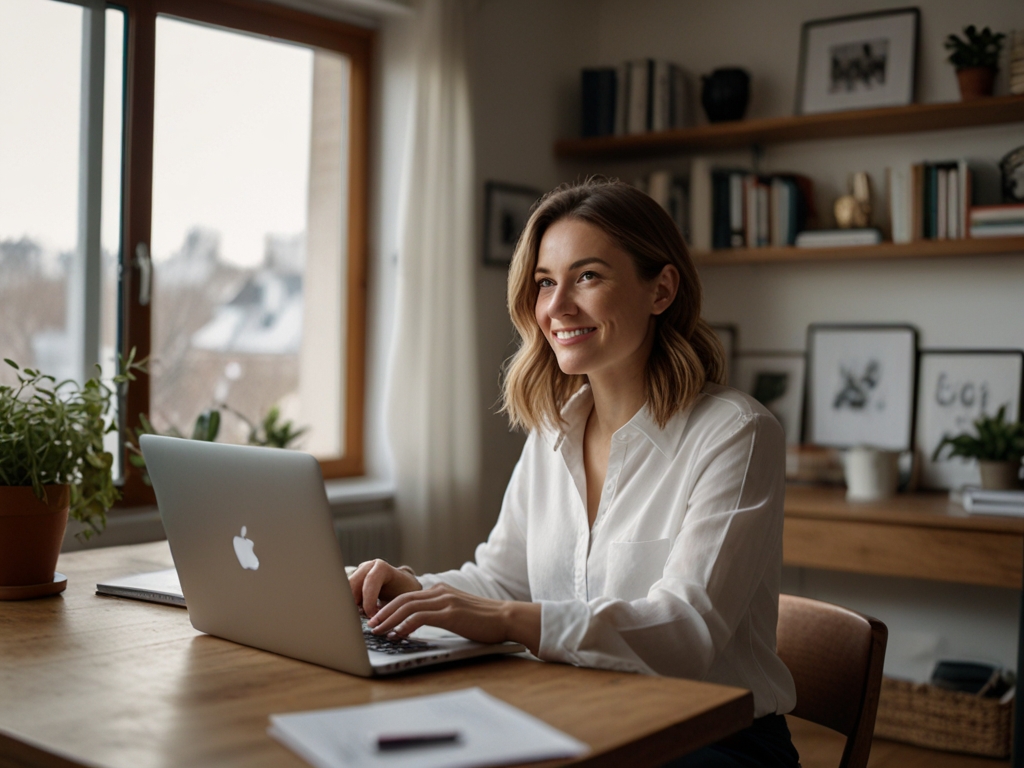 Profesional freelance trabajando con tranquilidad gracias a Lozerixi